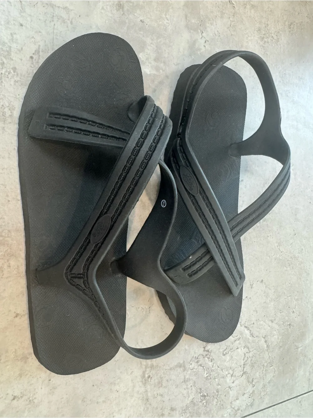 Black Flojos men’s Slingback Sandals